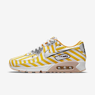 nike white yellow