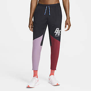 nike running phenom elite woven joggers in blue