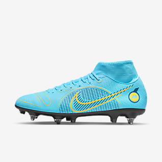 Nike Mercurial Superfly 8 Academy SG-PRO Anti-Clog Traction Chaussures de football à crampons pour terrain gras