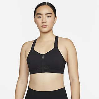 Nike Dri-FIT Alpha 女款高度支撐型襯墊正面拉鍊運動內衣