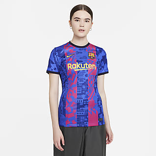 FC Barcelona 2021/22 Stadium Third Nike Dri-FIT-fodboldtrøje til kvinder