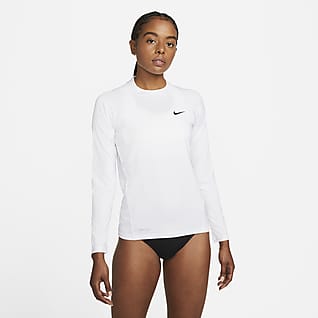 Nike Essential Women's Long-Sleeve Hydroguard Swim Shirt
