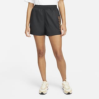 Nike Sportswear กางเกงขาสั้นผู้หญิงแบบทอ