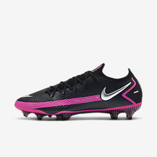 black nike football shoes