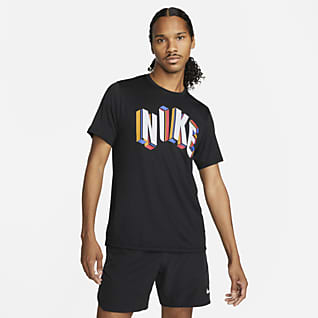 Nike Pro Dri-FIT Gyorsan száradó, mintás férfi edzőfelső