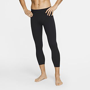 mallas nike pro hombre verdes