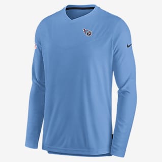 Nike Dri-FIT Lockup Coach UV (NFL Tennessee Titans) Men's Long-Sleeve Top