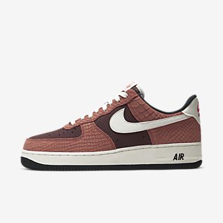 nike air force 1 low hombre marron