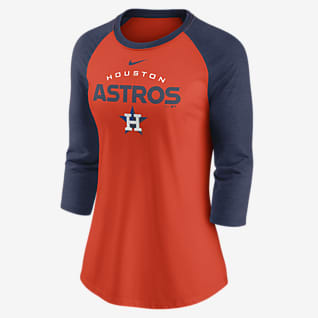 Nike Modern Baseball Arch (MLB Houston Astros) Women's 3/4-Sleeve T-Shirt