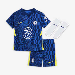 Chelsea FC 2021/22 Home Fußballtrikot-Set für Babys und Kleinkinder
