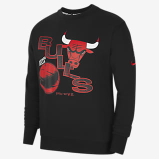 Chicago Bulls Courtside Nike NBA férfi polárpulóver