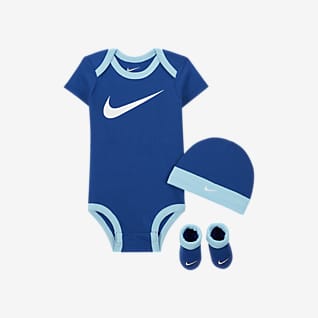 Nike Conjunto de body, gorro y calzado para bebés (6-12M)