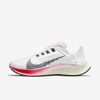 Nike Air Zoom Pegasus 38 FlyEase Women's Easy On/Off Road Running Shoes (Wide)