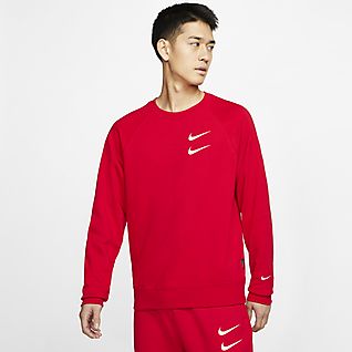 red nike sweater