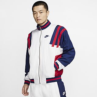nike gingham tracksuit red