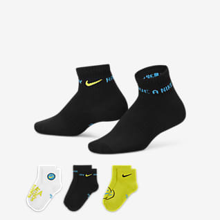 nike ankle socks junior