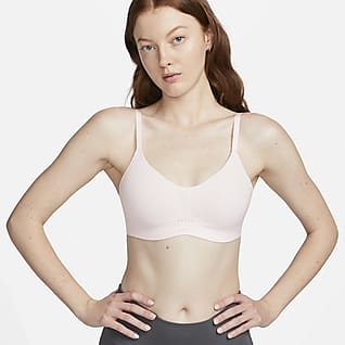 Nike Dri-FIT Alate Minimalist Bra deportivo con almohadillas de baja sujeción para mujer