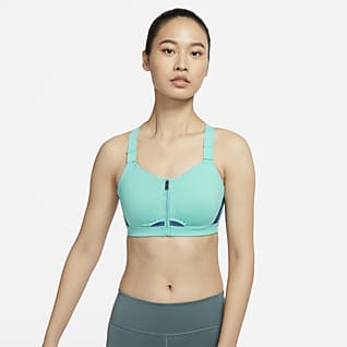 Nike Dri-FIT Alpha Zip-Front 女子高强度支撑衬垫运动内衣