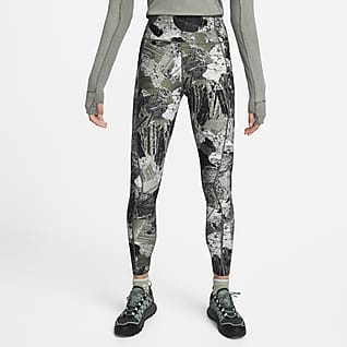 Nike Dri-FIT ADV ACG „New Sands” Magas derekú, teljes felületén mintás női leggings