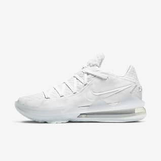 white nike high top basketball shoes