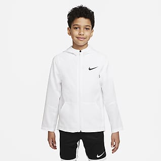 Nike Dri-FIT Куртка из тканого материала для тренинга для мальчиков школьного возраста