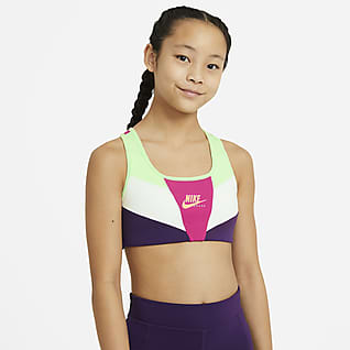nike youth sports bra size chart