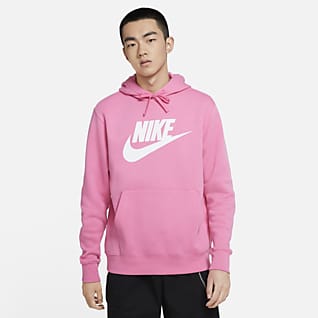 black and pink nike sweatshirt