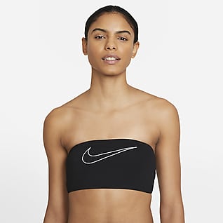 Nike Γυναικείο επάνω μέρος μπικίνι σε στιλ μπαντό