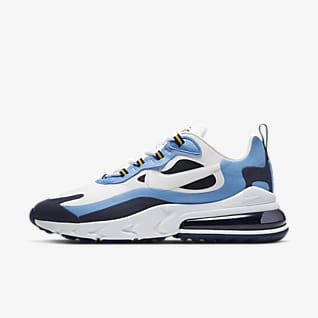 air max 270 light blue and white