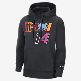 Miami Heat Essential Men's Nike NBA Fleece Player Hoodie