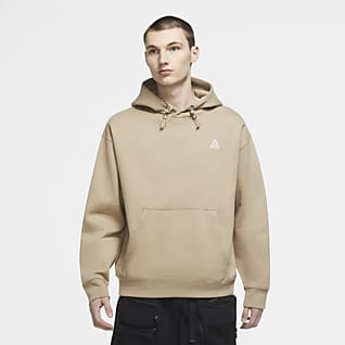 tan nike sweatshirt