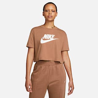 gold nike top