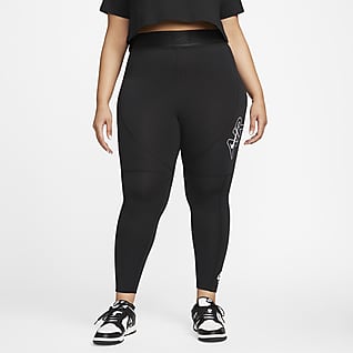 Nike Air Leggings mit hohem Bund für Damen (große Größe)
