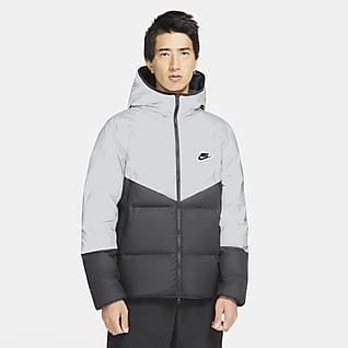 nike padded down jacket