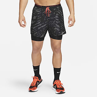 Nike Dri-FIT Run Division Flex Stride 2-i-1-løbeshorts (13 cm) med indershorts til mænd