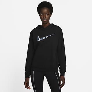 Nike Dri-FIT Get Fit Grafikli Kadın Kapüşonlu Üstü