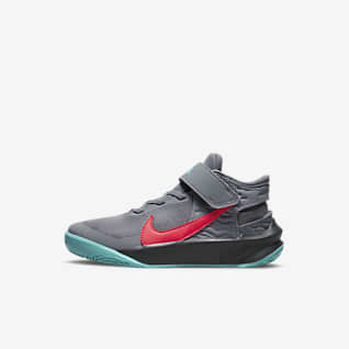 Nike Team Hustle D 10 FlyEase Younger Kids' Shoes