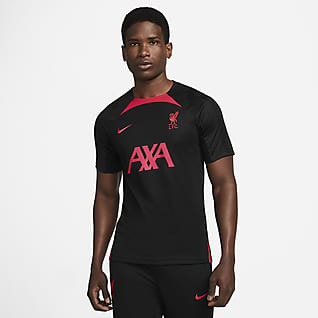 Liverpool FC Strike Мужская игровая футболка с коротким рукавом Nike Dri-FIT