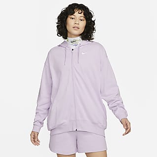 Nike Sportswear Women's Jersey Oversized Full-Zip Hoodie
