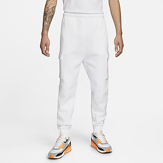 Hombre Blanco Pantalones y mallas. Nike ES