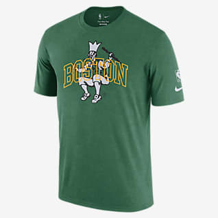 Boston Celtics Courtside City Edition Men's Nike NBA Washed T-Shirt