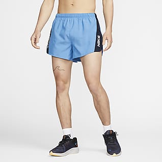 Nike Dri-FIT Heritage กางเกงวิ่งขาสั้น 4 นิ้วมีซับในผู้ชาย