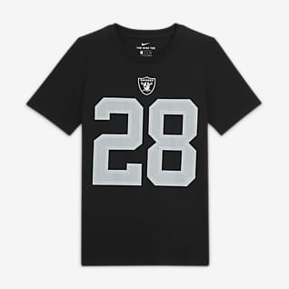 Nike (NFL Las Vegas Raiders) Tee-shirt pour Enfant plus âgé