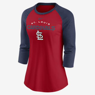 Nike Modern Baseball Arch (MLB St. Louis Cardinals) Women's 3/4-Sleeve T-Shirt