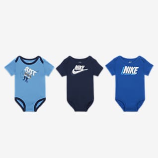 Nike Body til babyer (0-9 M) (pakke med 3 stk.)