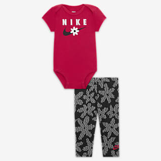 Nike Baby (0–9M) Bodysuit and Leggings Set