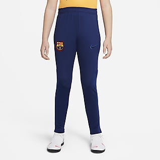 FC Barcelona Strike Pantalones de fútbol Nike Dri-FIT para niños talla grande
