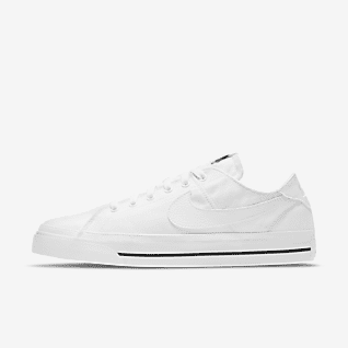 nike high top white shoes