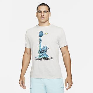 NikeCourt Dri-FIT Tennisshirt voor heren