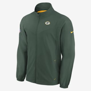 Nike Sideline Repel (NFL Green Bay Packers) Herrenjacke mit durchgehendem Reißverschluss